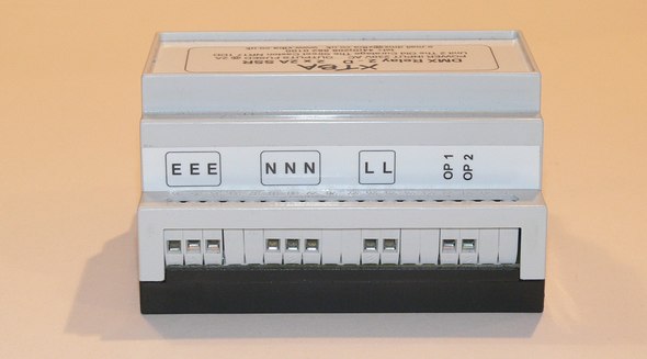 DMX Relay 2 - DIN Rail RDM
